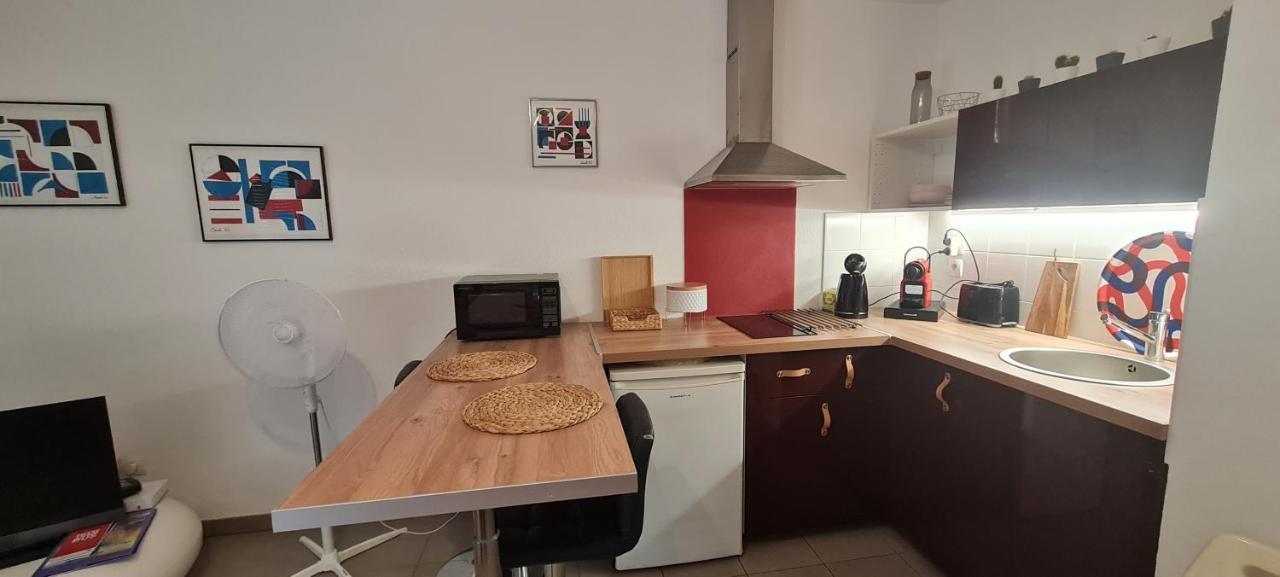 Apartamento Beau Studio Tout Confort Au Calme Avec Parking . Villeurbanne Exterior foto